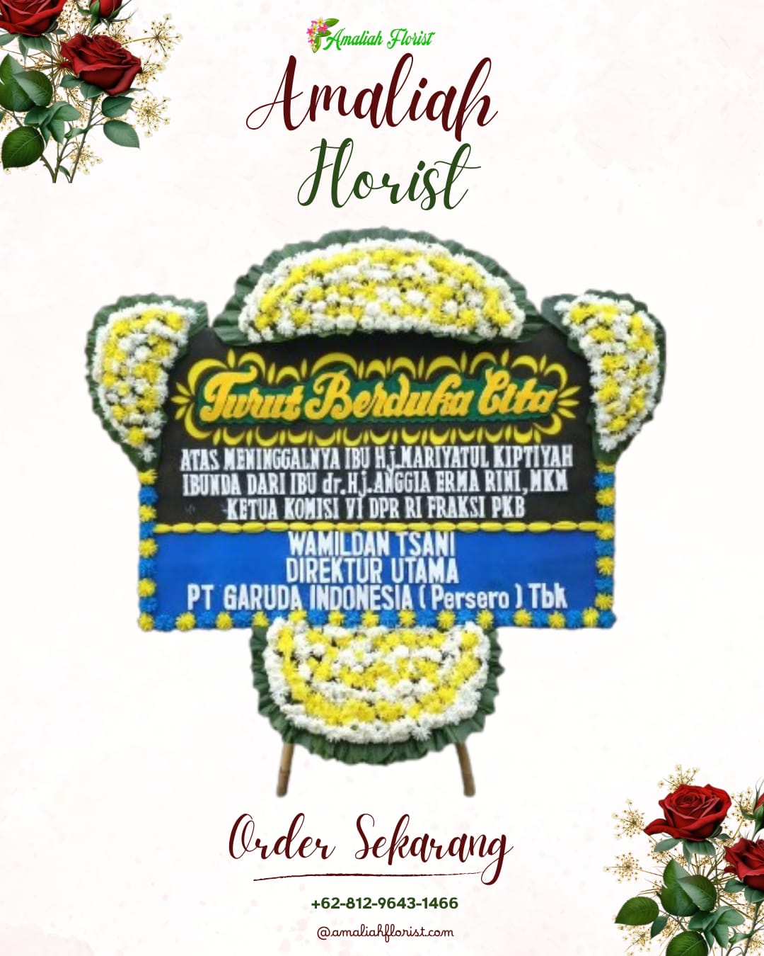 Papan Bunga Duka Kutawaluya